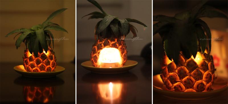 Đèn dứa khử mùi hôi trong phòng ngủ