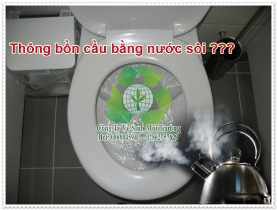 Nguyên nhân khiến cho bồn cầu xuống nước chậm