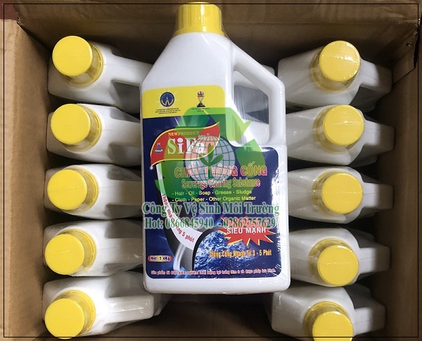 Nước thông cống có nhiều loại.