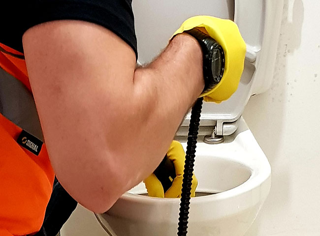 Xử lý bồn cầu bị úa vàng.